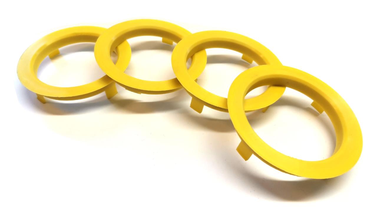 Plastic centring rings for alloy rims 71,6mm - 60,1mm