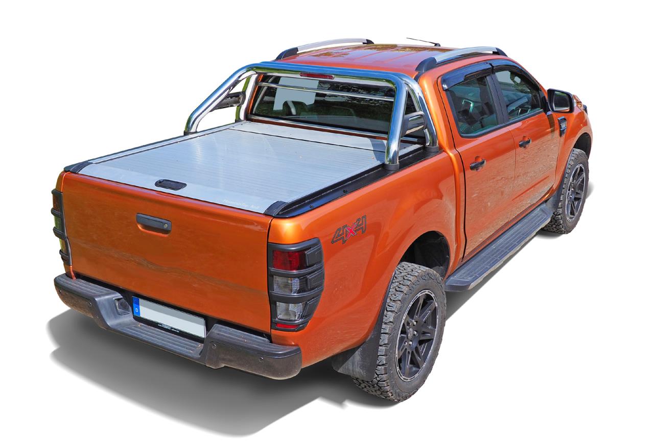 Edelstahl Überrollbügel passend für Ford Ranger (2012-2022) & Ranger Raptor (05/2019-2022)