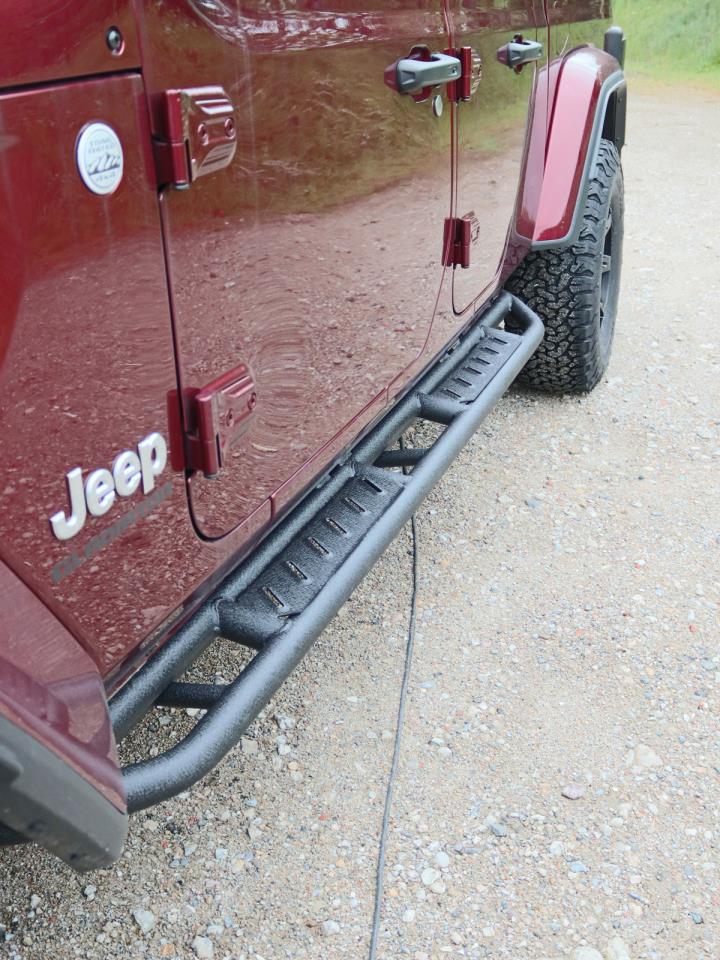  Rock Rails negro mate para Jeep Gladiator JT (-)
