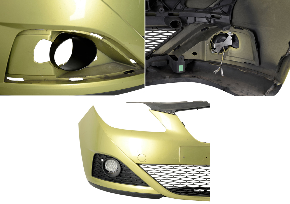Daytime running lights with dimming function suitable for Seat Ibiza (2008-2012)