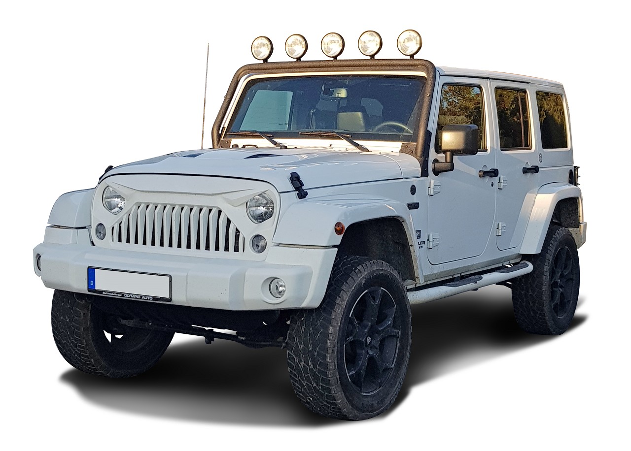 Lampenbügel Stahl schwarz passend für Jeep Wrangler JK (2007-2018)