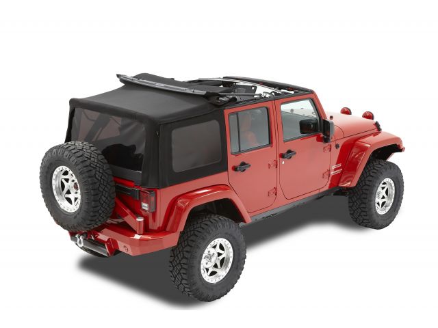 Bestop Supertop NX schwarz passend für Jeep Wrangler JK (4-Türer)
