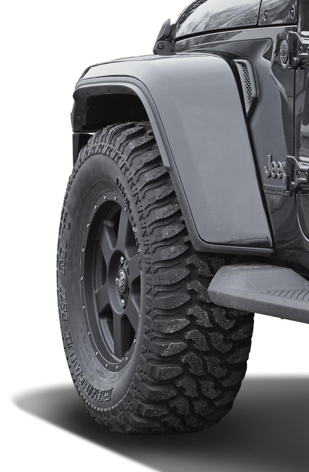 4x Alufelge W-TEC All Terrain 8,5x18 ET35 passend für Jeep Gladiator JT (2019-)