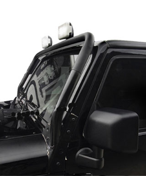 Lampenbügel Stahl schwarz passend für Jeep Wrangler JK (2007-2018)