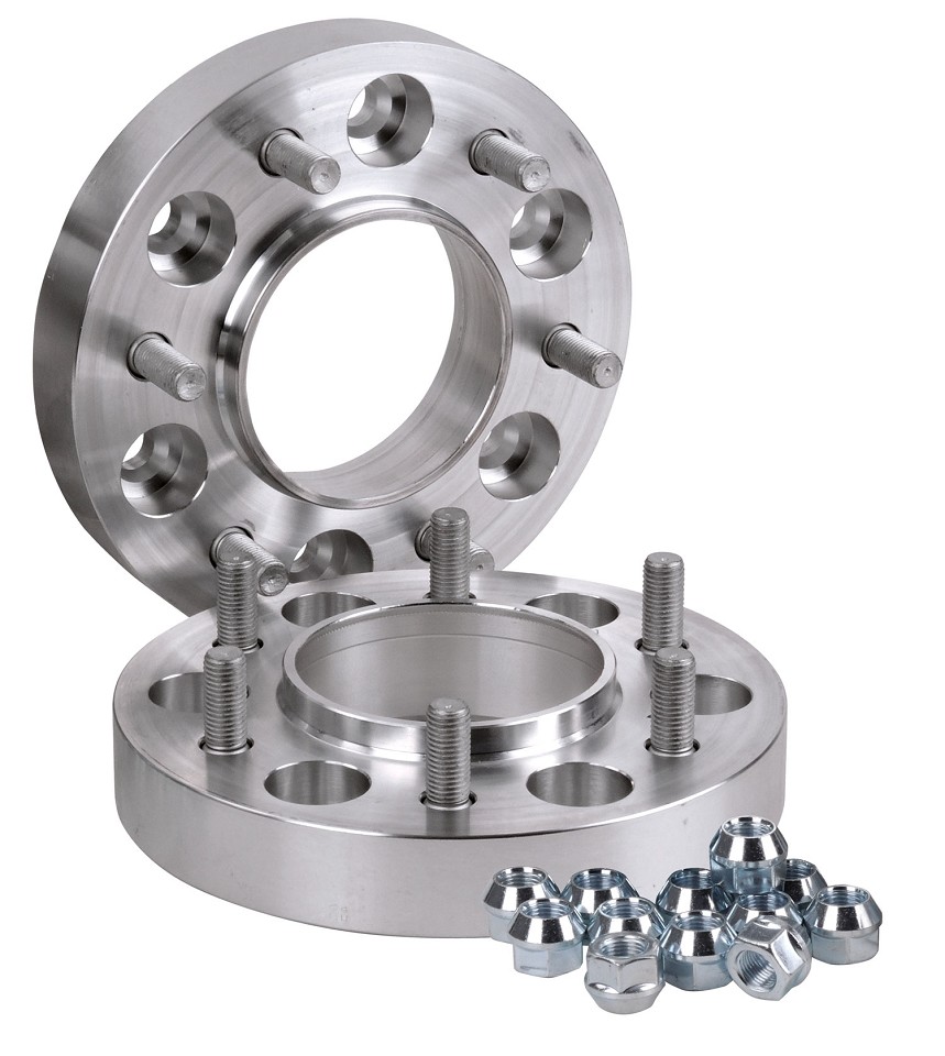 Hofmann aluminum wheel spacer 46mm (2x23mm) fits Isuzu D-Max (2006-2019)
