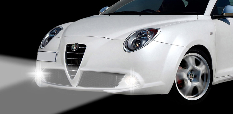 Tagfahrlichter ohne Dimmfunktion passend für Alfa Romeo Mito (2008-2013)