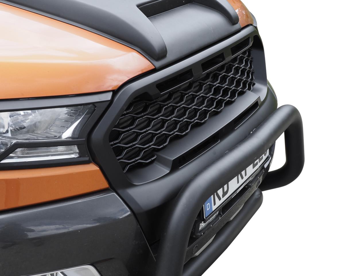 Black Stealth Kühlergrill passend für Ford Ranger Wildtrak (2019-03/2022)