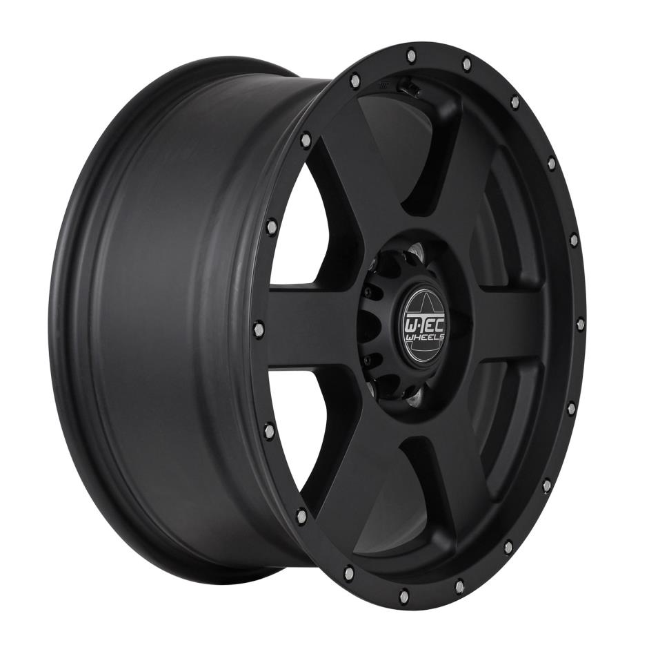 Complete wheels W-TEC All Terrain 8x18 with 255/55R18 Continental Camper suitable for Mercedes Benz Sprinter (2006-2017) & (2018-)