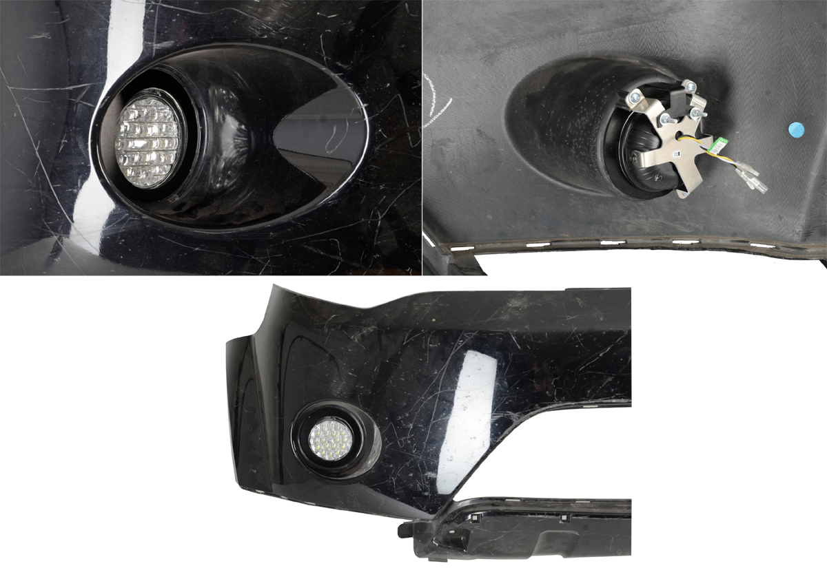 Daytime running lights without dimming function suitable for Mitsubishi Outlander (2006-2010)