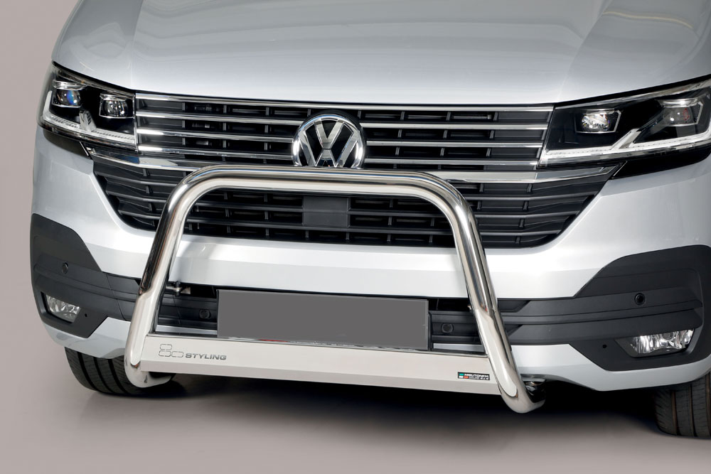 Stainless steel bullbar suitable for VW T6.1 (2019-)
