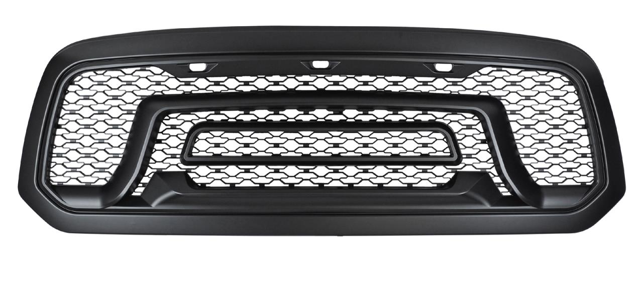Kühlergrill Blende Kunststoff schwarz passend für Dodge Ram 1500 (2013-2018)