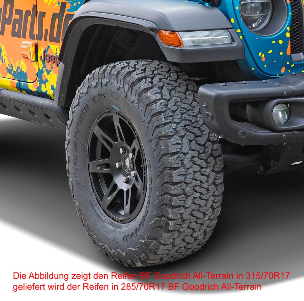 W-TEC Extreme complete wheels Jeep Wrangler JL (2018-)