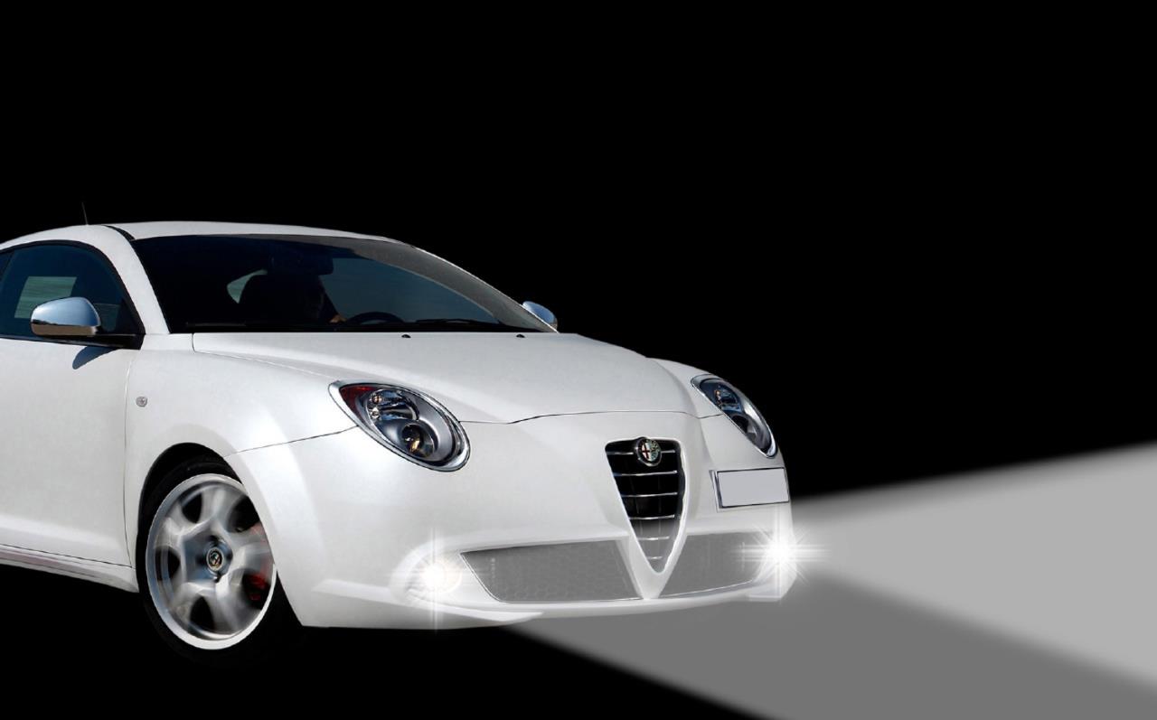 Daytime running lights with dimming function suitable for Alfa Romeo Mito (2008-2013)