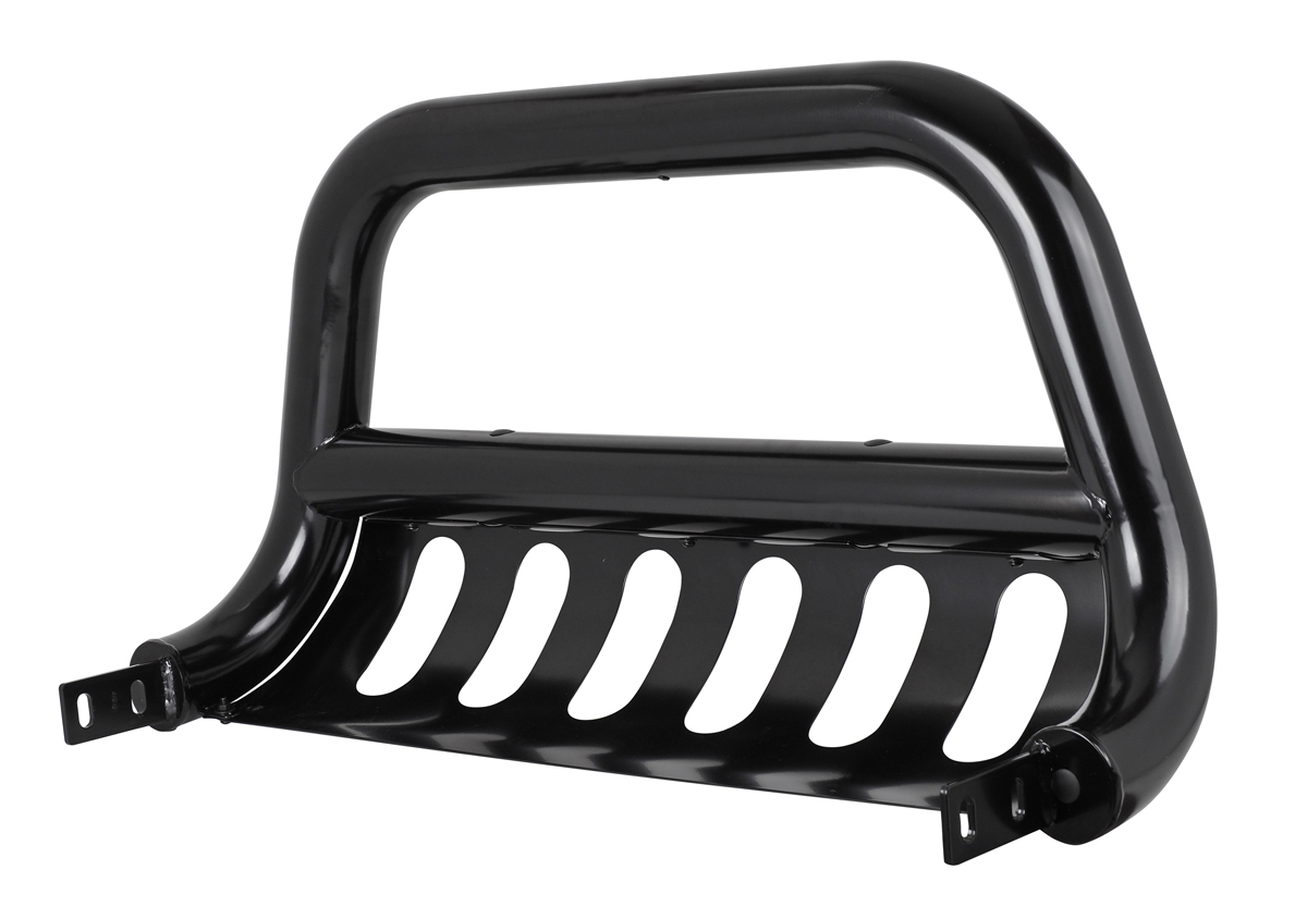 Black powder coated bullbar with skid plate suitable for Dodge Ram 1500 (2019-)