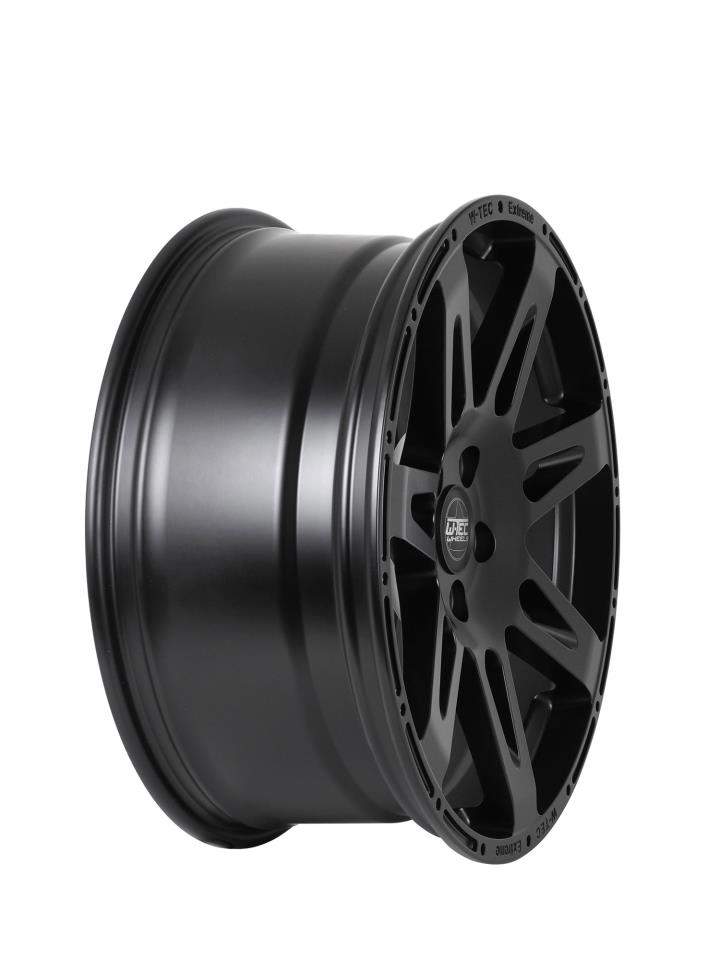 4x Alloy wheel W-TEC Extreme "Black Edition" 8,5x17 Offset+30 fits Jeep Commander WH (2006-2010)