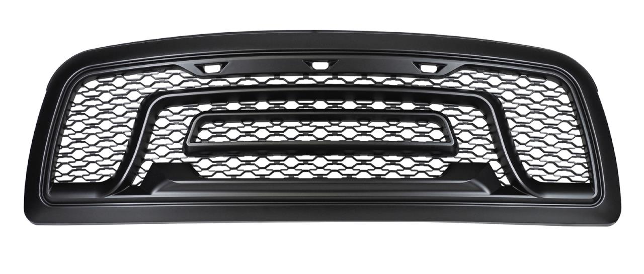 Radiator grille trim plastic black fits Dodge Ram 1500 (2009-2012)