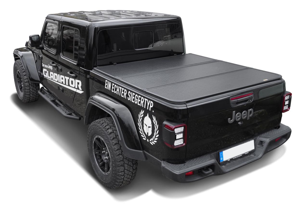 Laderaumabdeckung klappbar passend für Jeep Gladiator Pickup JT (2019-)