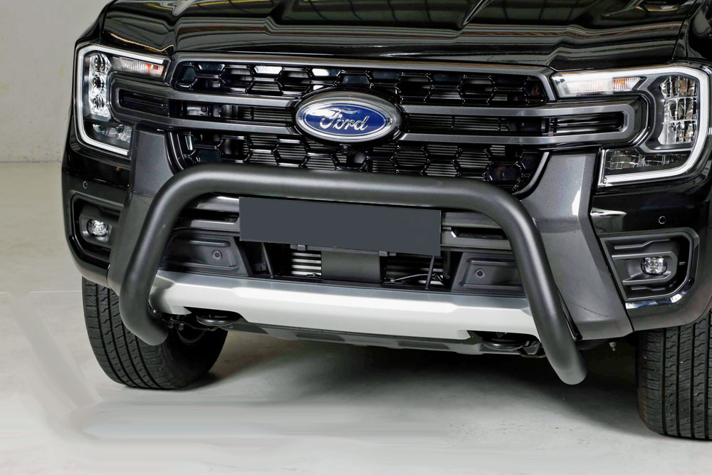 Schwarz matter Frontschutzbügel passend für Ford Ranger (2023-)