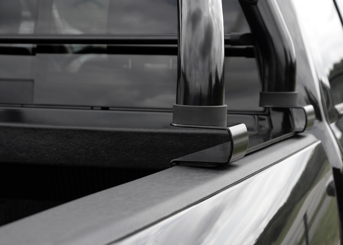 Black matte roll bar suitable for Ford Ranger (2012-2022) & Ranger Raptor (05/2019-2022)