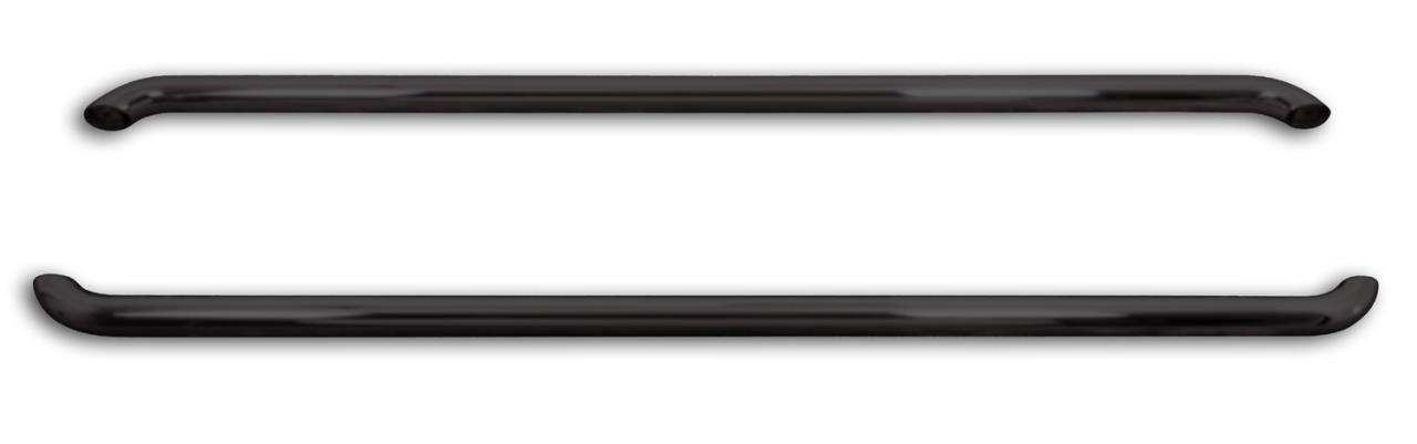 Black powder coated sidebars Ø 60mm suitable for VW Volkswagen T6 (2015-) & T6.1 (2019-)