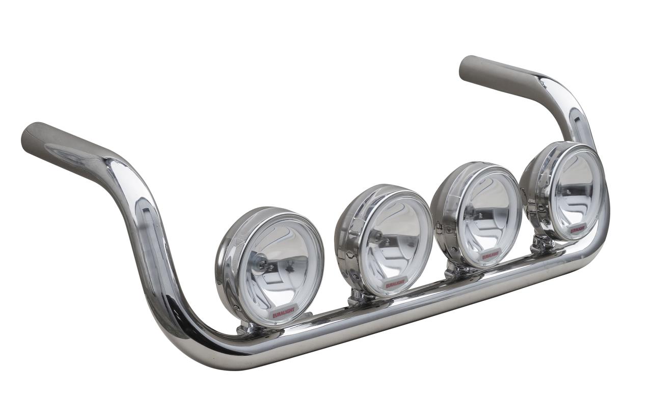 Truck light bar stainless steel universal fit for the high roof