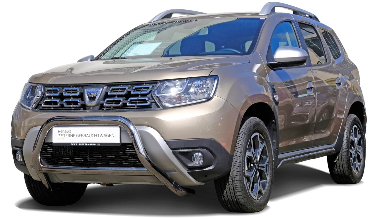 Stainless steel frontbumper suitable for Dacia Duster SR (10/2017-)